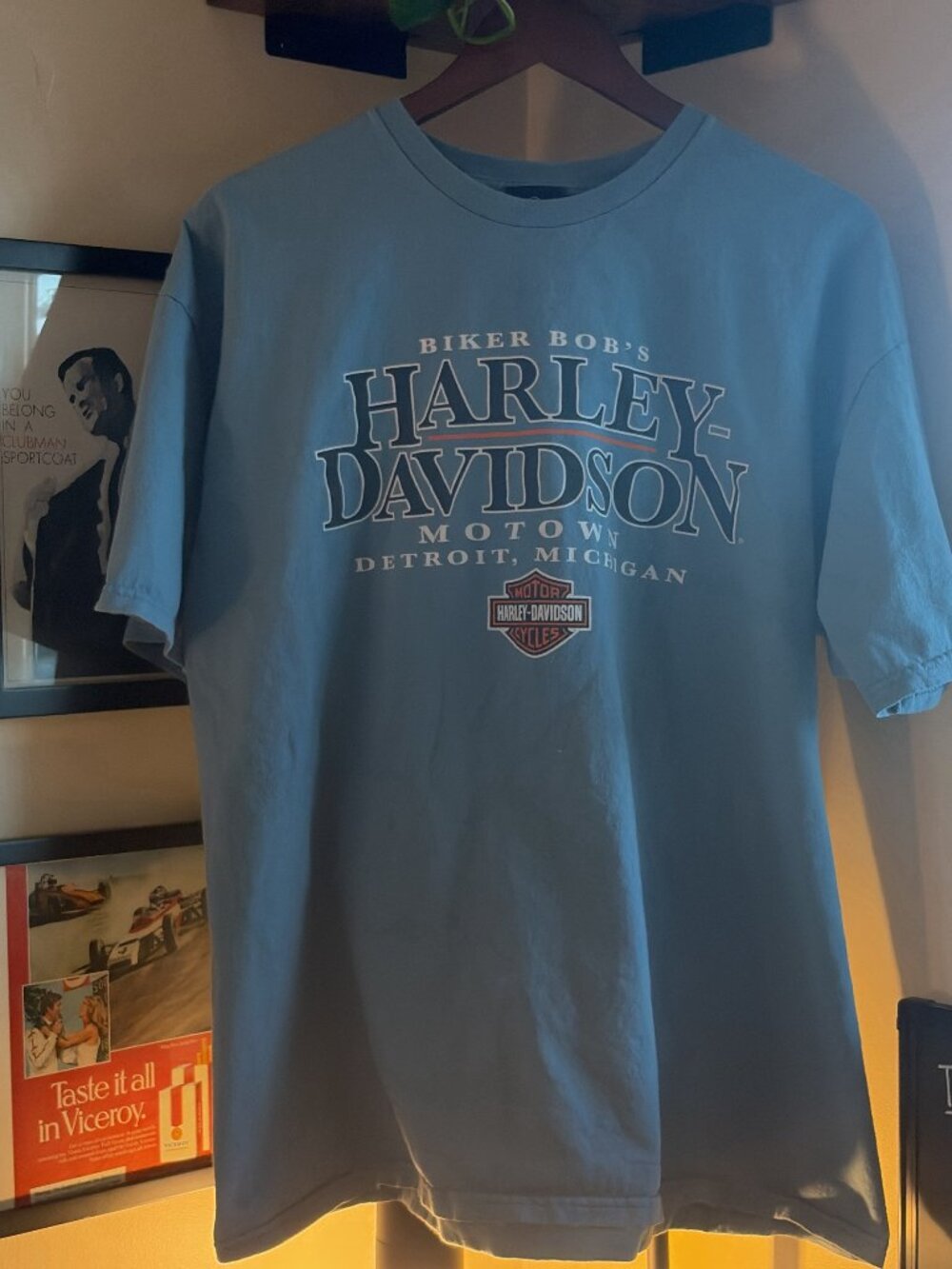 Biker Bob's Harley Davidson Motow Tee Men's L
